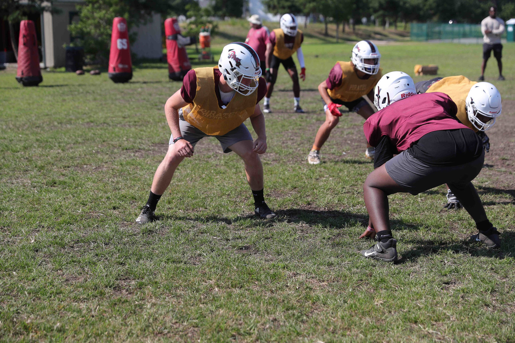 Cedar Creek Football Practice